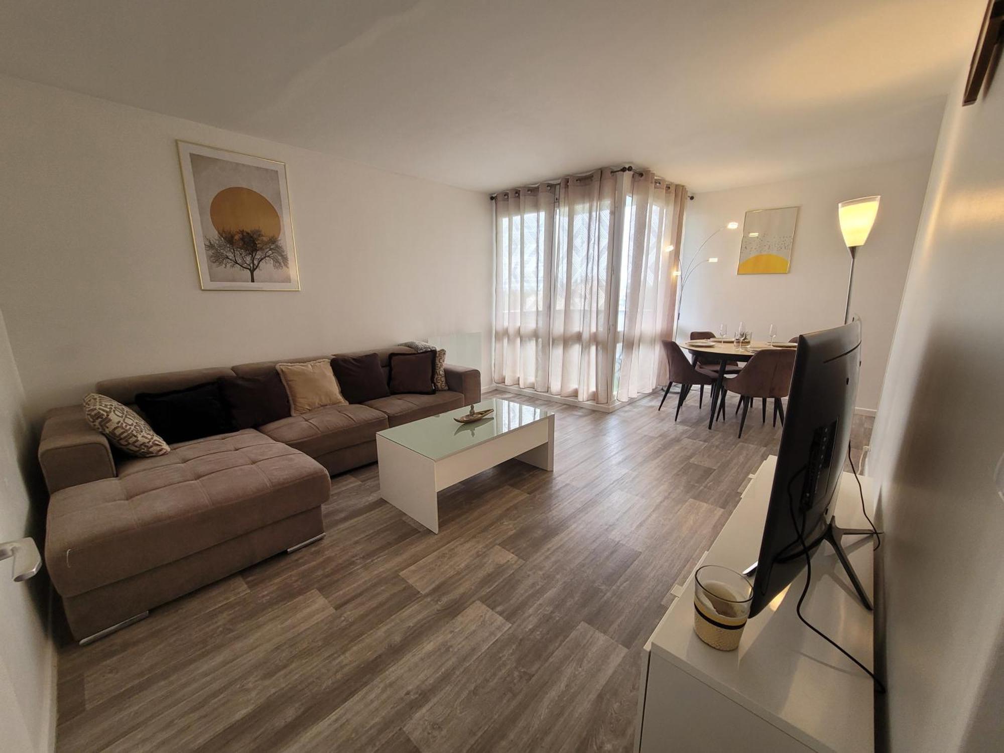 Deuil-la-Barre Parisian Retreat Pour 5 Personnes - 12 Min De Paris - Proche Gare 아파트 외부 사진
