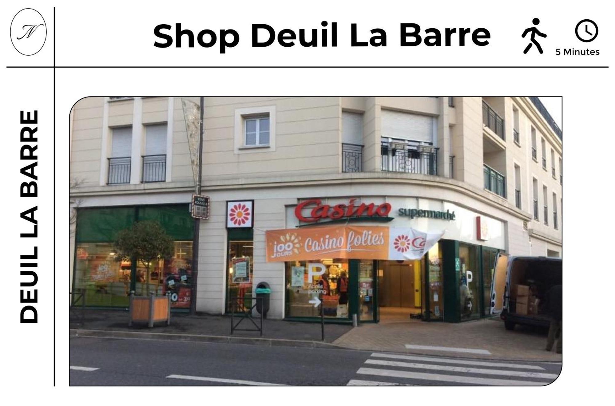 Deuil-la-Barre Parisian Retreat Pour 5 Personnes - 12 Min De Paris - Proche Gare 아파트 외부 사진